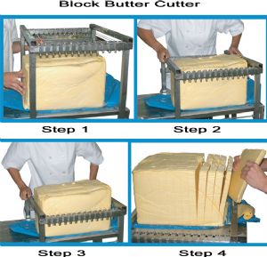 Stainless Steel Integrated Butter Cutter Food Grade Butter Slicer